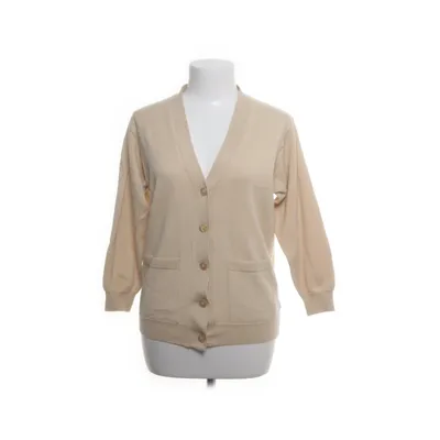 Cardigan (Beige) from Daxon Acrylic, Merino wool