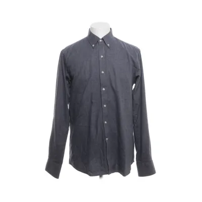 Flannel skjorte (Grå, Blå) fra John Henric Bomuld