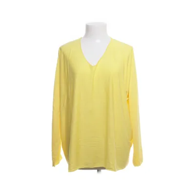 Lange mouwen shirt (Geel) van Made in italy Polyester, Viscose