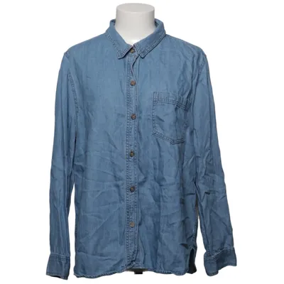Denim blouse (Blauw) van Lola River Katoen, Lyocell