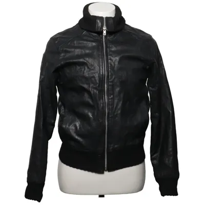 Veste en cuir (Noir) de Rocco Barocco Cuir