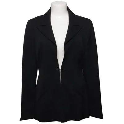 Blazer (Noir) de Karl Lagerfeld for H&M Élasthane, Viscose, Laine