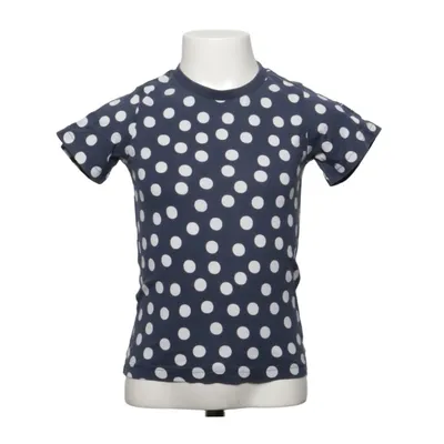 T-shirt (Blauw, Wit) van Polarn O. Pyret Organisch katoen