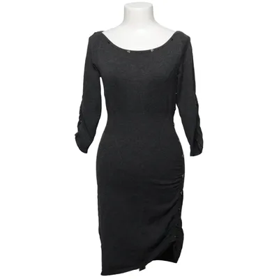 Jurk (Grijs) van B&B Elastaan, Viscose