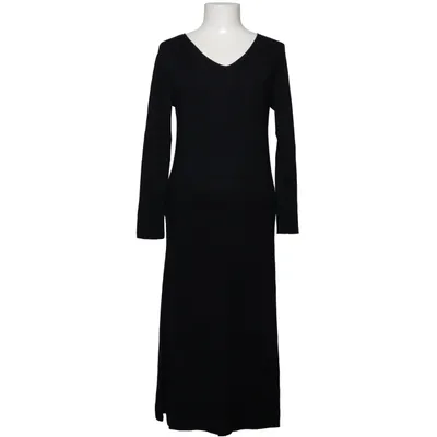 Maxi jurk (Zwart) van Moda Angora, Viscose, Wol