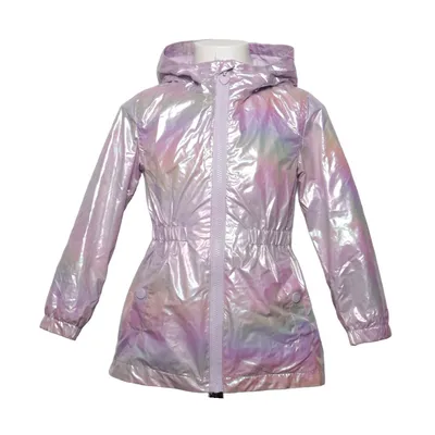 Regnjakke (Lilla) fra Dopo Dopo Girls Bomuld, Polyester