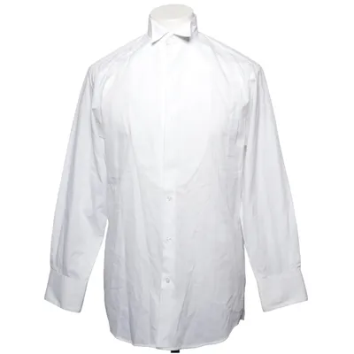 Smoking overhemd (Wit) van Tux &Tail Katoen, Polyester