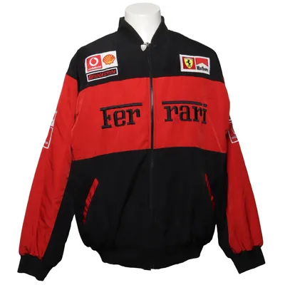 Bomber jacket (Black, Red, Multicolored) from Ferrari