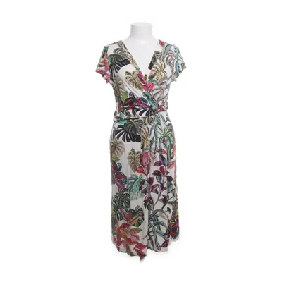 Wrap dress (White, Multicolored) from Ellen Eisemann Elastane, Viscose