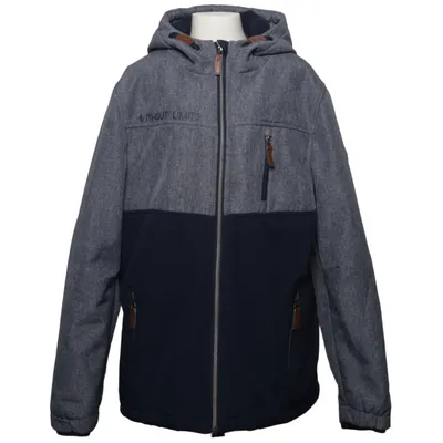 Allvädersjacka (Blå, Grå) från Side by Side Polyester