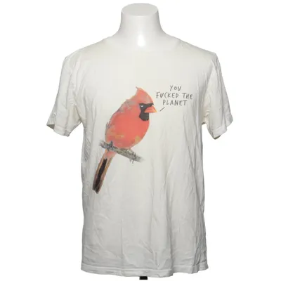 T-shirt (Vit) från Dedicated Ekologisk bomull