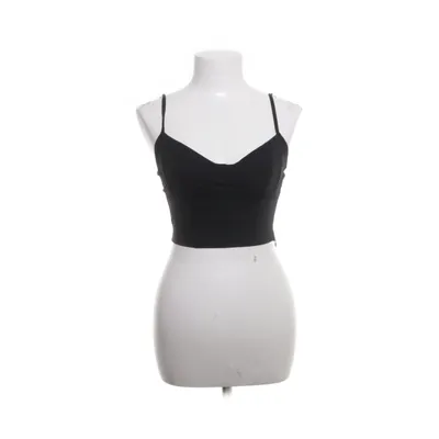 Crop top (Black) from Bershka