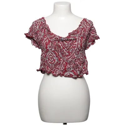 Crop top (Rood, Wit) van Atmosphere Viscose