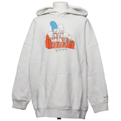 Hættetrøje (Hvid, Flerfarvet) fra H&M x the Simpsons
