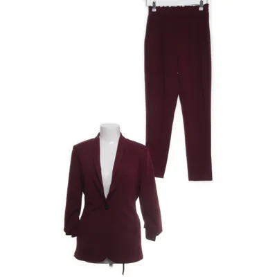 Jakkesæt (Rød) fra Creme Fraiche Elastan, Polyester