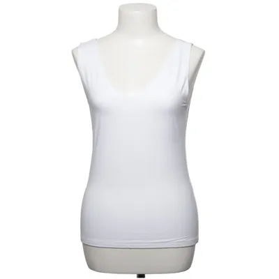Tank­top (Weiß) von Everless Elasthan, Bio-Baumwolle