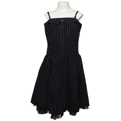 Dress (Black, White) from Heart Quake Cotton, Polyester