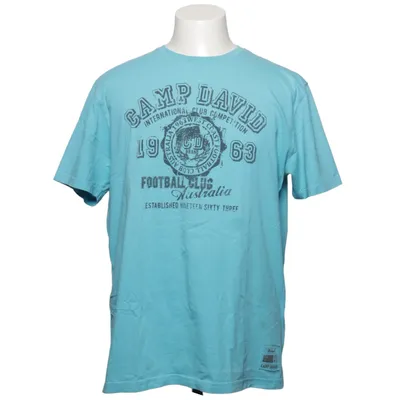 T-shirt (Blue) from Camp David Cotton