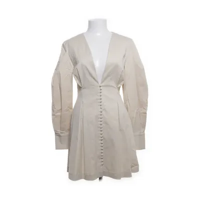Dress (Beige) from By Aylin Koenig Cotton, Elastane, Lyocell