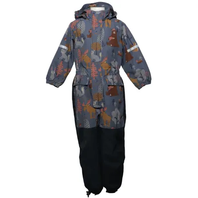 Combinaison blouse (Bleu, Noir, Multicolore) de Fix Polyester