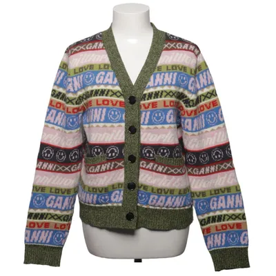 Cardigan (Meerkleurig) van Ganni Polyamide, Wol