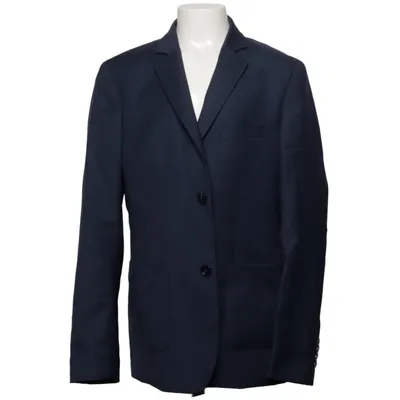 Blazer (Blauw) van Hackett London Elastaan, Wol