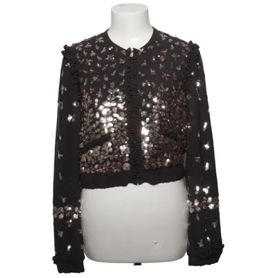 Bomberjakke (Fern Georgette Bomber Jacket) fra Needle & Thread Polyester