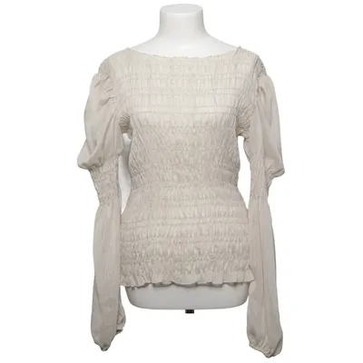 Blouse (Beige) from Buch Copenhagen Elastane, Polyester