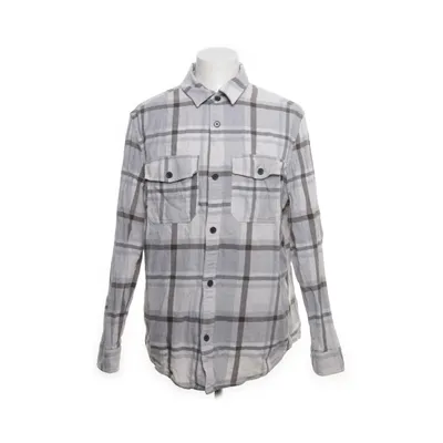 Flanellskjorta (Grå, Flerfärgad) från H&M Man Bomull