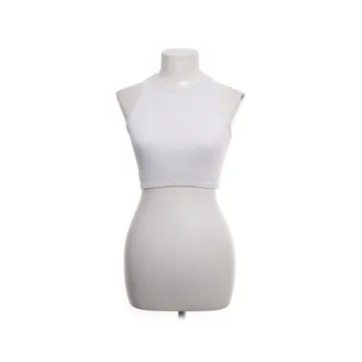 Crop top (Wit) Elastaan, Nylon