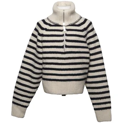 Pull-over (Blanc, Noir) de Les Coyotes de Paris Acrylique, Élasthane, Polyester
