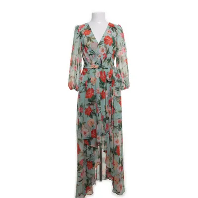 Maxi jurk (Turquoise, Meerkleurig) van Elisa F Polyester