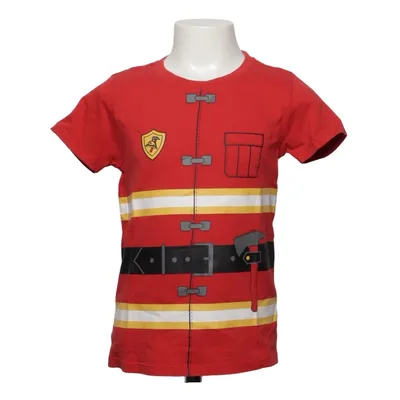 T-shirt (Rot, Gelb, Schwarz) von D.M.D by Denim Day Baumwolle