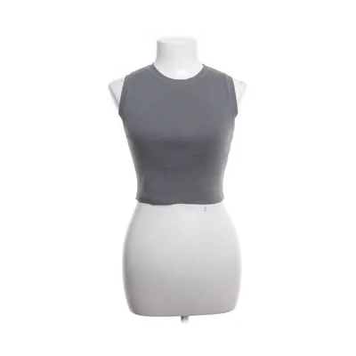 Crop top (Grijs) van Zara Viscose, Polyamide