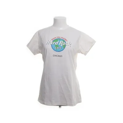 T-shirt (Blanc) de Hard Rock Coton, Polyester recyclé