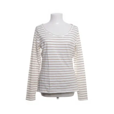 Långärmad t-shirt (Vit, Flerfärgad) från EDC by ESPRIT Ekologisk bomull, Elastan