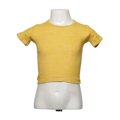 T-shirt (Geel) van Cosilana Katoen, Wol
