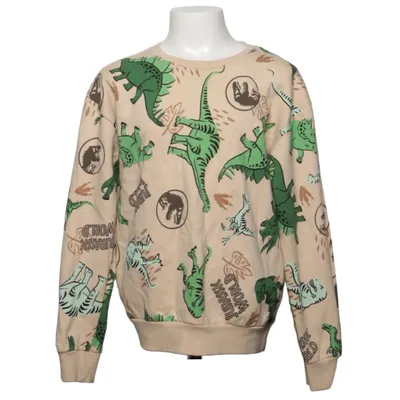 Collegetröja (Beige, Grön, Flerfärgad) från Jurassic World Bomull, Polyester