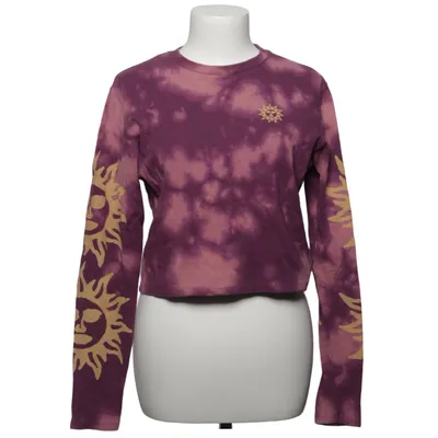 Sweatshirt (Purple, Beige) from Urban Outfitters Cotton