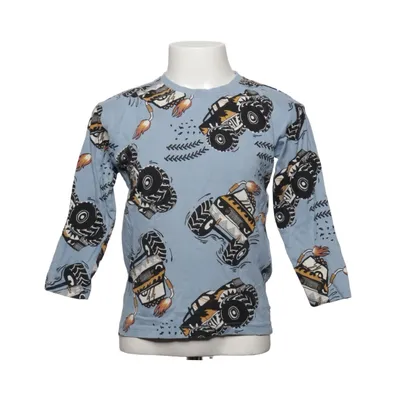 Lange mouwen shirt (Blauw, Zwart, Meerkleurig) van Lindex Kids Katoen