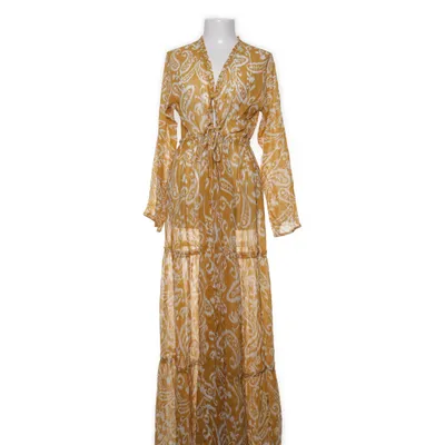 Omlottklänning (Gul, Vit, Flerfärgad) från Evarae Silke