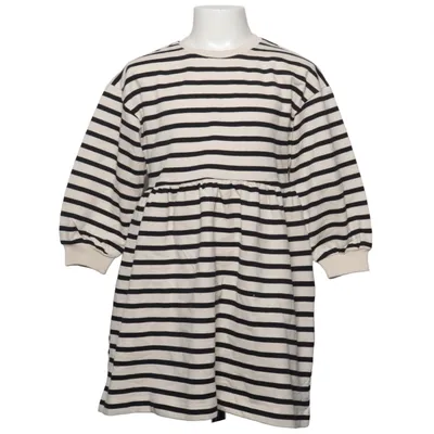 Klänning (Vit, Svart) från H&M Bomull, Polyester