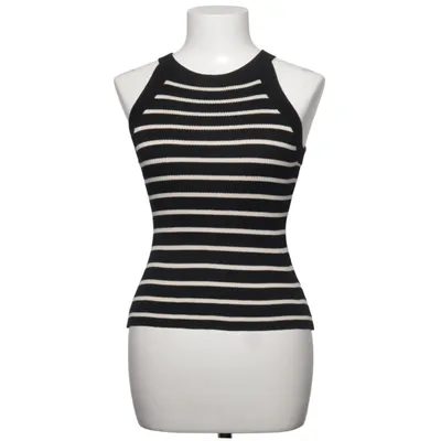 Débardeur (Noir, Blanc) de JS Millenium Élasthane, Viscose