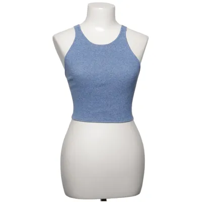 Crop top (Blue) from American Apparel Cotton, Elastane