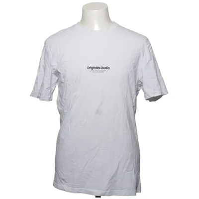 T-shirt (Hvid) fra Originals by Jack & Jones Bomuld