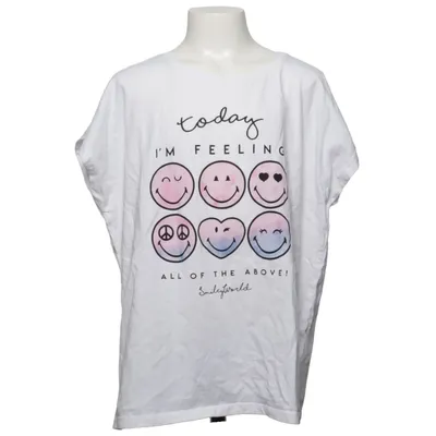T-shirt (Wit) van Smiley World