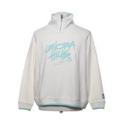 Collegetröja (Vit, Blå) från Quiksilver Bomull