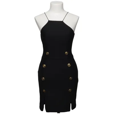Kleid (Schwarz) von Rare London Elasthan, Polyester