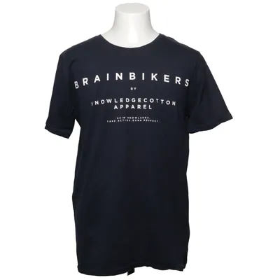 T-shirt (Blauw) van Knowledge Cotton Apparel Organisch katoen