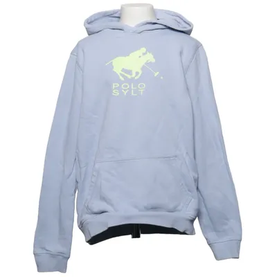 Capuchon sweater (Blauw) van Polo Sylt Organisch katoen, Gerecycled polyester